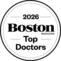 2026 boston magazine top doctors award badge